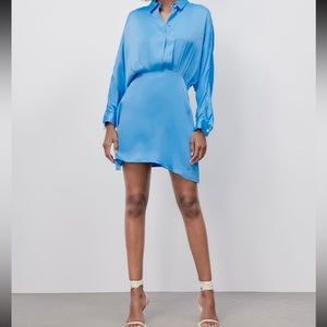 Zara Blue Mini Dress
